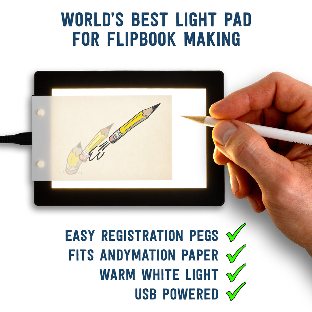 Andymation's Light Pad for Flipbooks